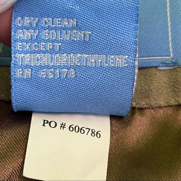 Charles River Apparel Suede Polyester Tan Zip Up Jacket - Picture 6 of 7